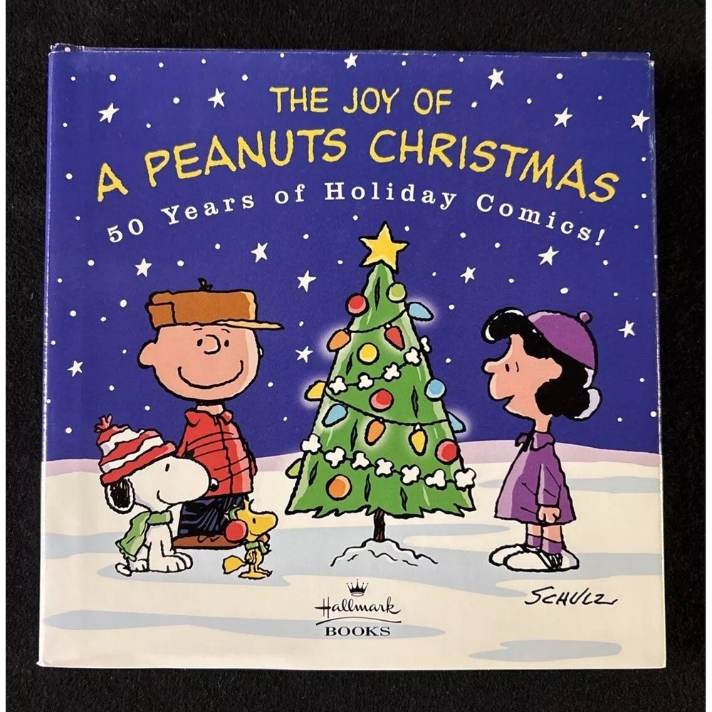 Hallmark The Joy Of A Peanuts Christmas 50 Years Of Holiday Comics, 2000 EUC